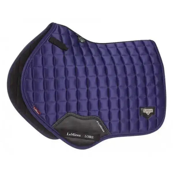 LeMieux Loire Classic Close Contact Square Ink Blue Large Saddle Pads & Numnahs Barnstaple Equestrian Supplies