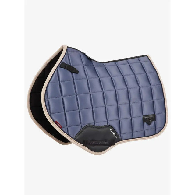 Lemieux Loire Classic Close Contact Square Jay Blue Small/Medium Saddle Pads & Numnahs Barnstaple Equestrian Supplies