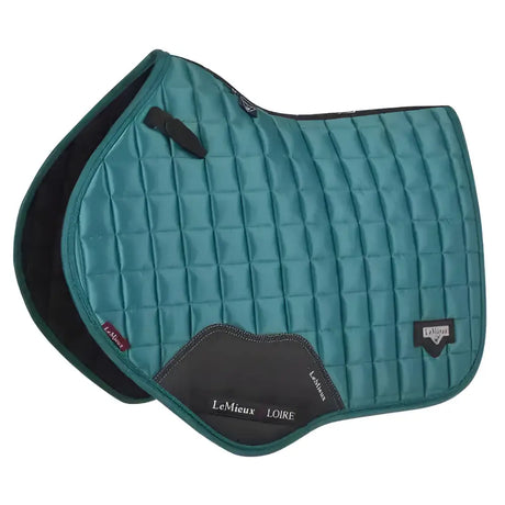 LeMieux Loire Classic Close Contact Square Peacock Saddle Pads Large Saddle Pads & Numnahs Barnstaple Equestrian Supplies