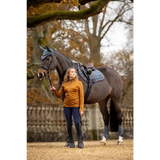 Lemieux Loire Classic Close Contact Square Petrol Small/Medium Petrol Saddle Pads