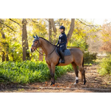 Lemieux Loire Classic Close Contact Square Petrol Small/Medium Petrol Saddle Pads