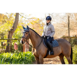 Lemieux Loire Classic Close Contact Square Petrol Small/Medium Petrol Saddle Pads