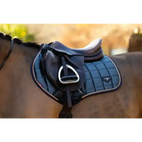 Lemieux Loire Classic Close Contact Square Petrol Small/Medium Petrol Saddle Pads