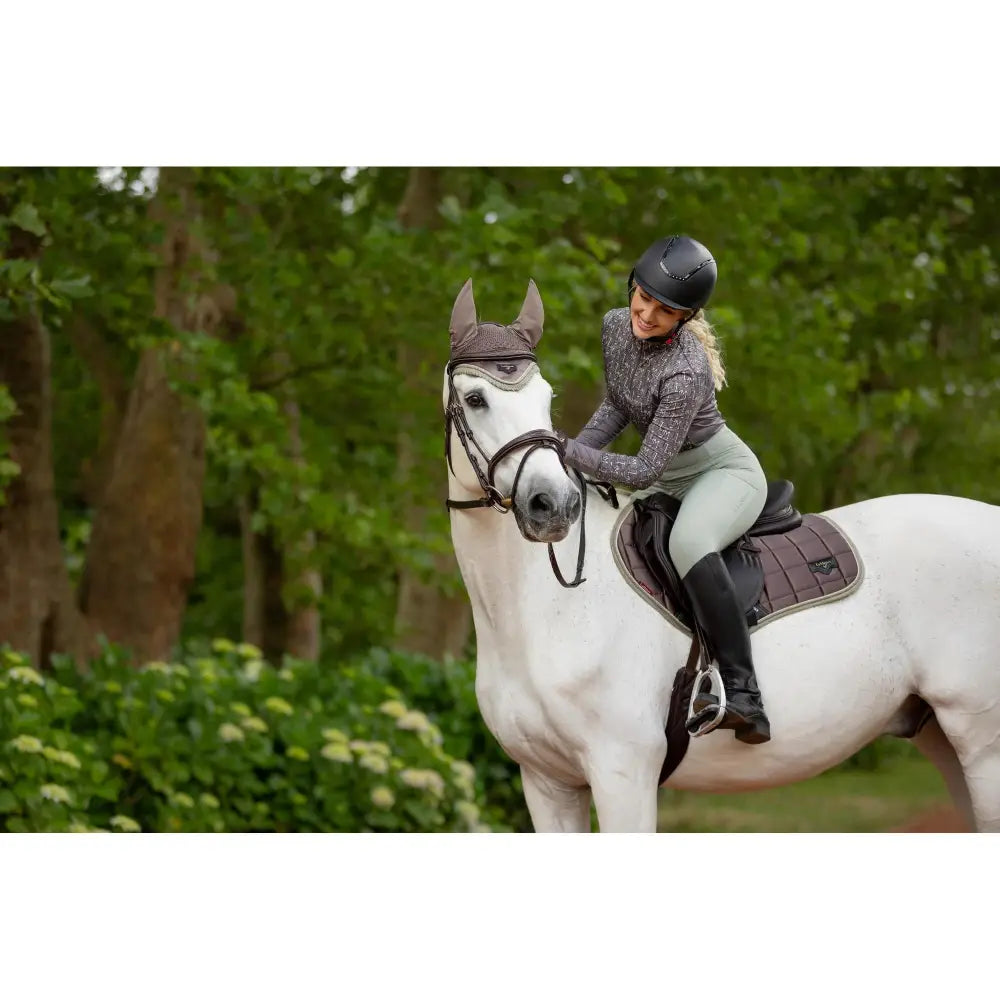 Lemieux Loire Classic Close Contact Square Walnut Small/Medium Saddle Pads & Numnahs Barnstaple Equestrian Supplies