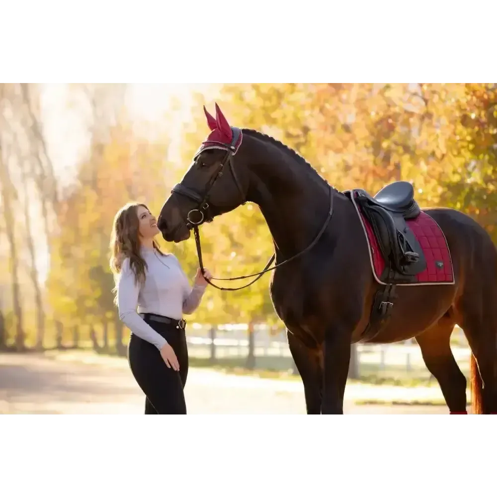 Lemieux Loire Classic Dressage Square Ember Small/Medium Ember Dressage Saddle Pads