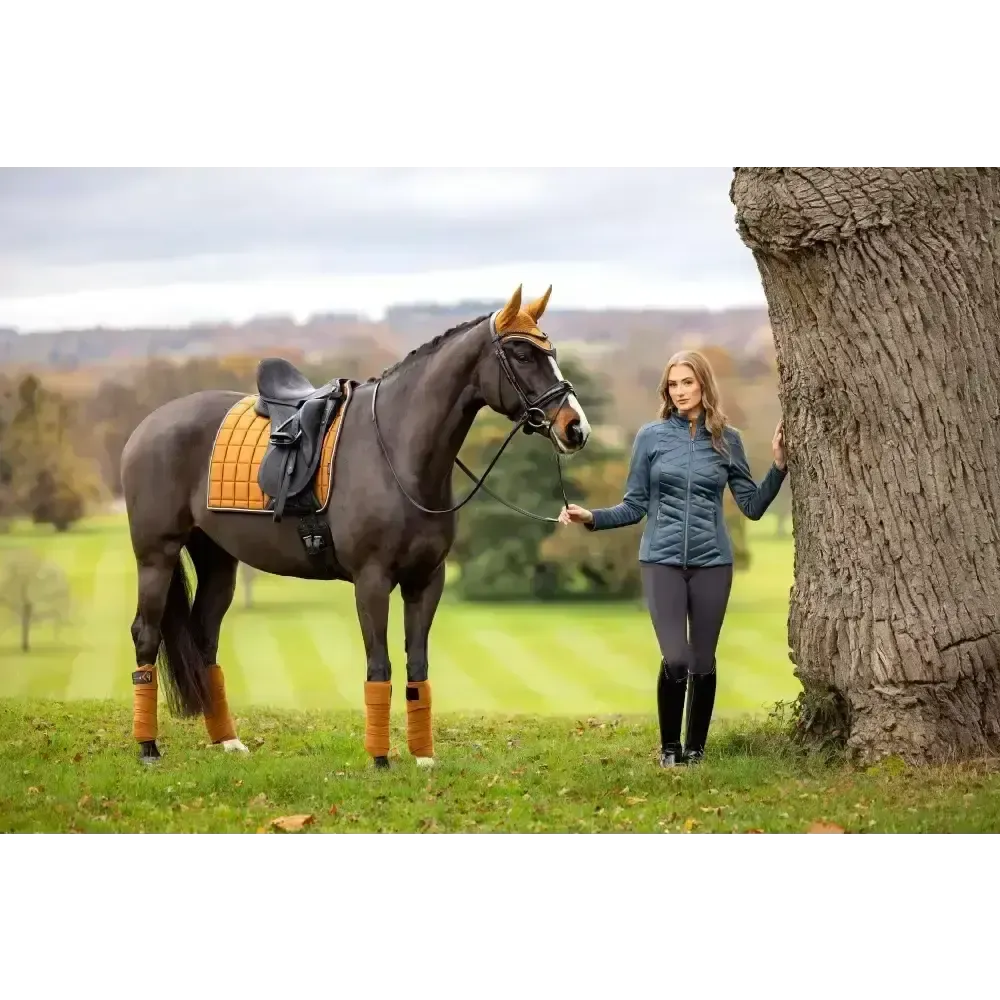 Lemieux Loire Classic Dressage Square Ginger Small/Medium Ginger Dressage Saddle Pads