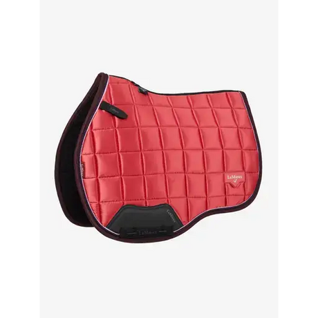 Lemieux Loire Classic GP Square Cranberry Cranberry Small/Medium Saddle Pads
