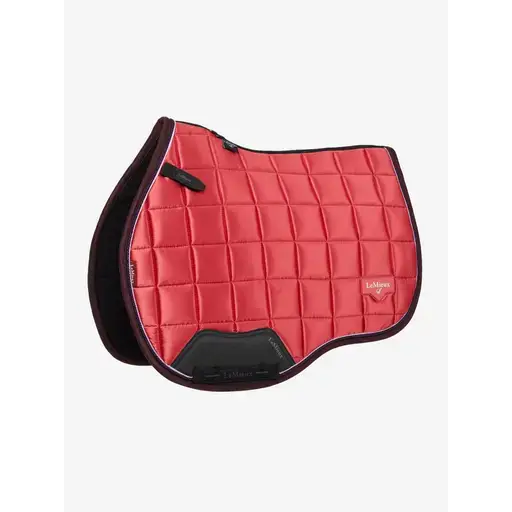 Lemieux Loire Classic GP Square Cranberry Cranberry Small/Medium Saddle Pads