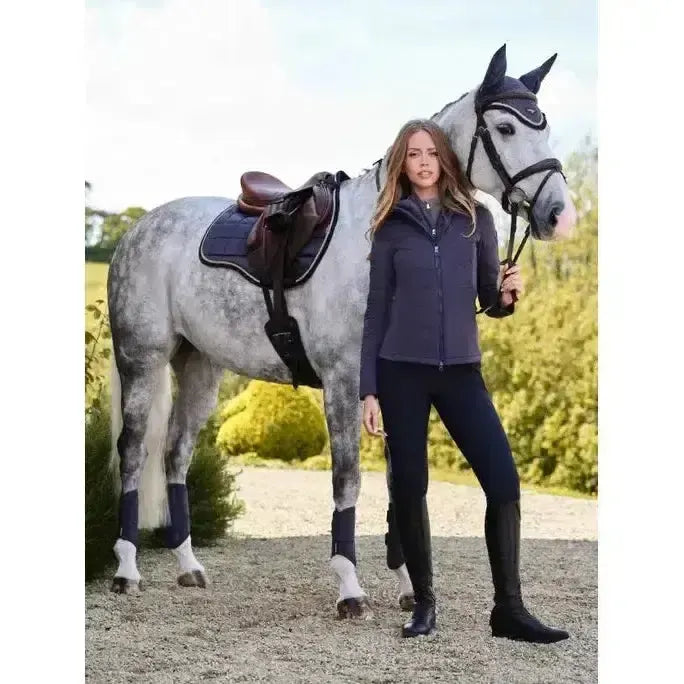Lemieux Loire Classic GP Square Dusk Blue Dusk Blue Small/Medium Saddle Pads