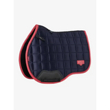 Lemieux Loire Classic GP Square Navy/Cranberry Navy/Cranberry Small/Medium Saddle Pads