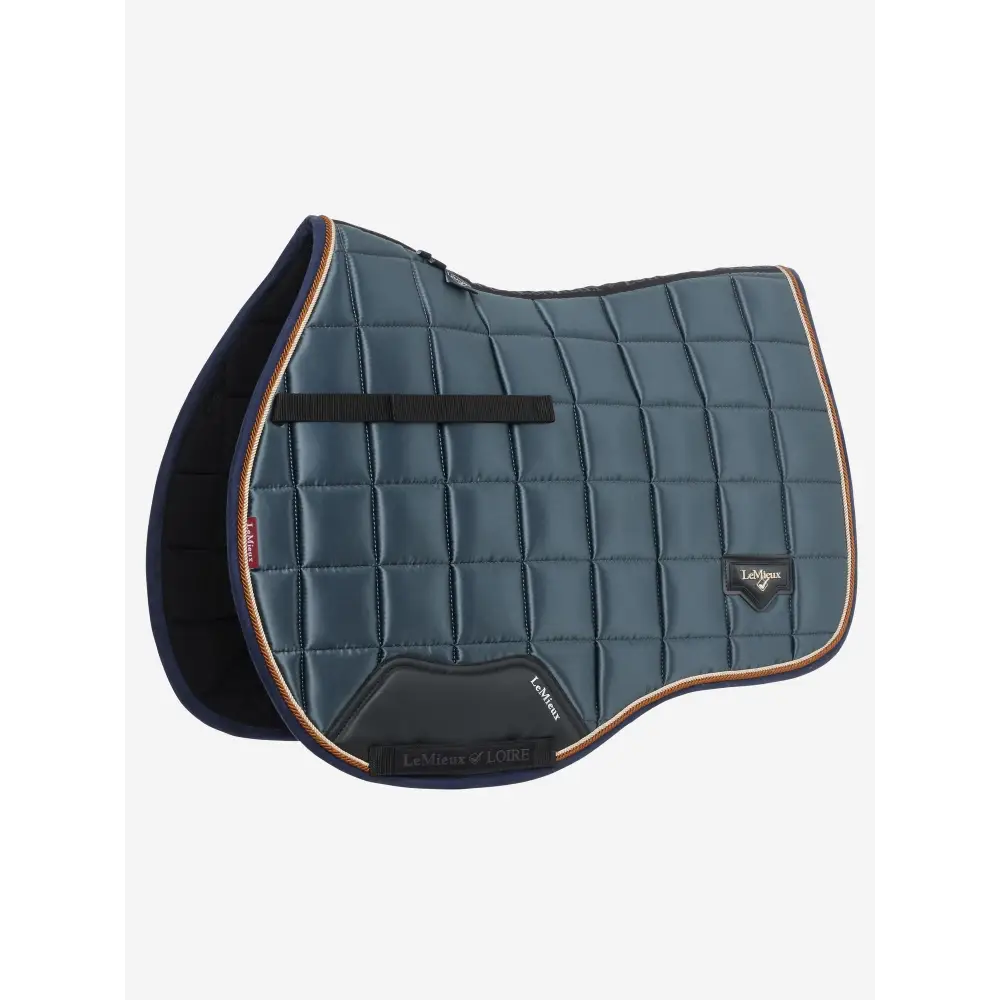 Lemieux Loire Classic GP Square Petrol - Small/Medium / Petrol - Saddle Pads & Numnahs