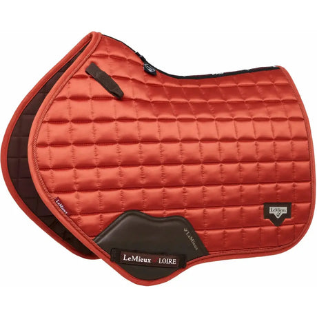 LeMieux Loire Classic Satin CC Square Sienna Large Saddle Pads & Numnahs Barnstaple Equestrian Supplies