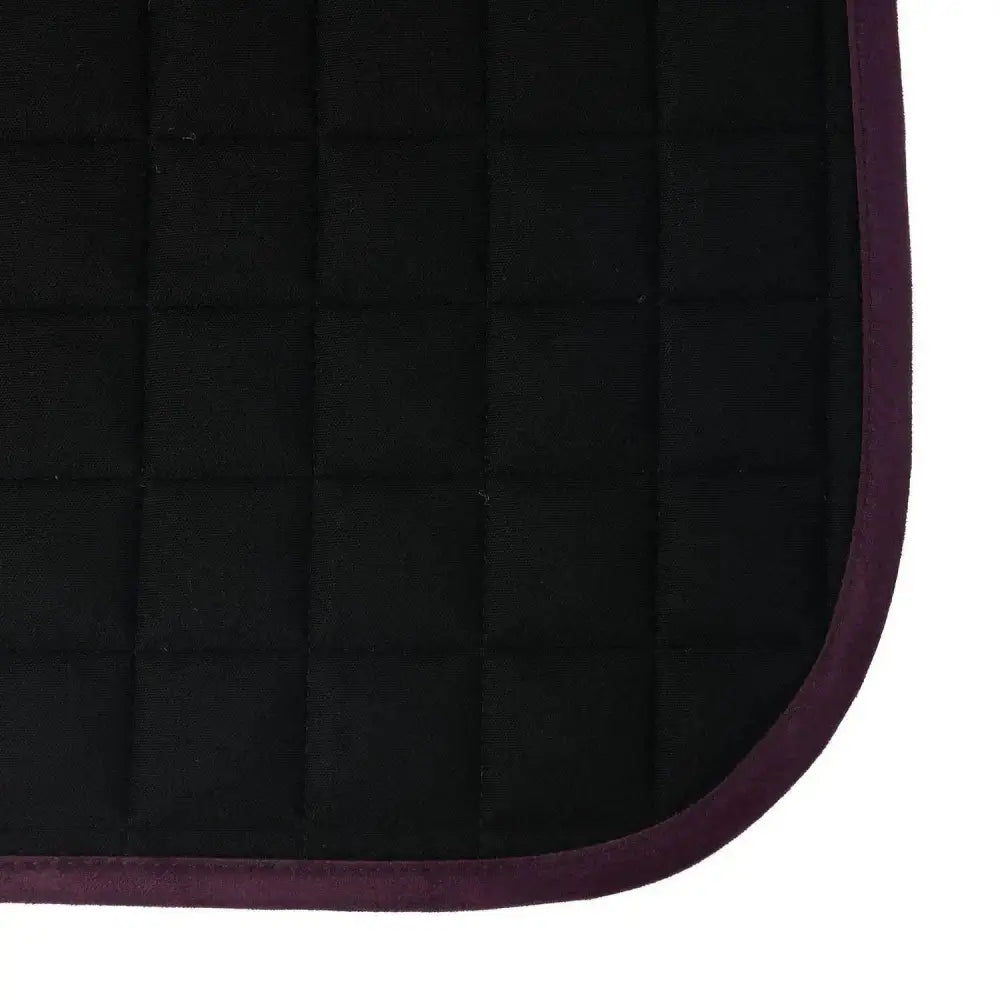 LeMieux Loire Classic Satin Dressage Square Fig S/M Saddle Pads & Numnahs Barnstaple Equestrian Supplies