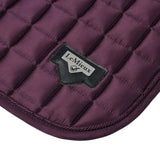 LeMieux Loire Classic Satin Dressage Square Fig S/M Dressage Saddle Pads