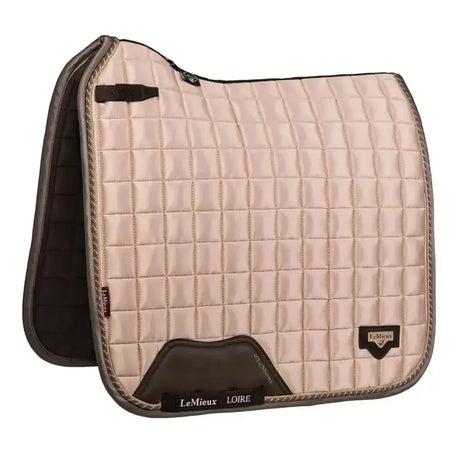 LeMieux Loire Classic Satin Dressage Square Rose Large Dressage Saddle Pads
