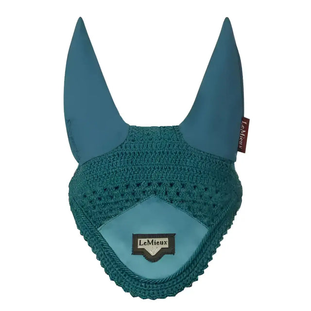 LeMieux Loire Fly Hoods Peacock Medium Horse Ear Bonnets Barnstaple Equestrian Supplies