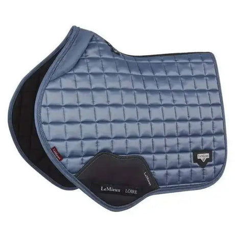 LeMieux Loire Memory Close Contact Square Ice Blue Iceblue Large Saddle Pads & Numnahs Barnstaple Equestrian Supplies