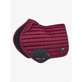 LeMieux Loire Memory Close Contact Square Mulberry - Large / Mulberry - Saddle Pads