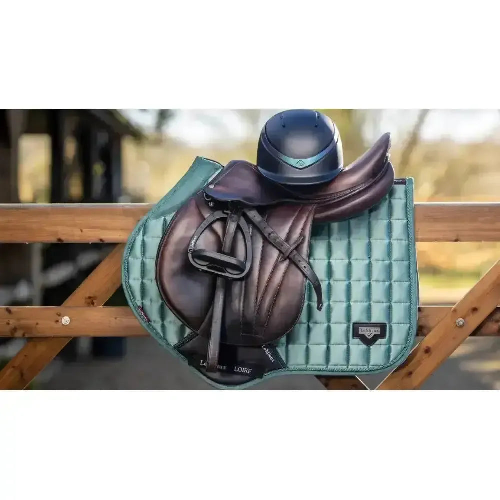 LeMieux Loire Memory Close Contact Square Sage Large Sage Saddle Pads