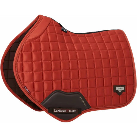 LeMieux Loire Memory Satin CC Square Sienna S/M Saddle Pads & Numnahs Barnstaple Equestrian Supplies