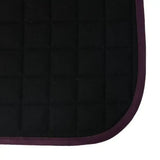 LeMieux Loire Memory Satin Dressage Square Fig S/M Dressage Saddle Pads