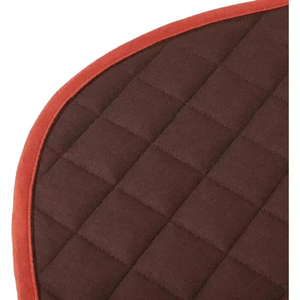 LeMieux Loire Memory Satin Dressage Square Sienna S/m Dressage Saddle Pads