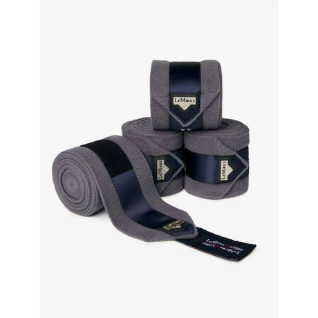 LeMieux Loire Polo Bandages Twilight Grey-Twilight Grey-Pony-Leg Bandages-LeMieux-Barnstaple Equestrian Supplies Tack Shop