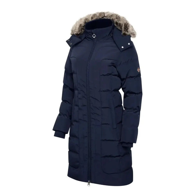 LeMieux Loire Three Quarter Coat Navy 6 Outdoor Coats & Jackets Barnstaple Equestrian Supplies