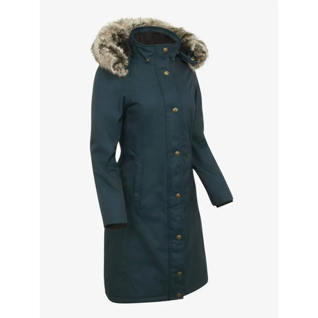 LeMieux Loire Waterproof Riding Coat Spruce Spruce 06 Outdoor Coats & Jackets Barnstaple Equestrian Supplies