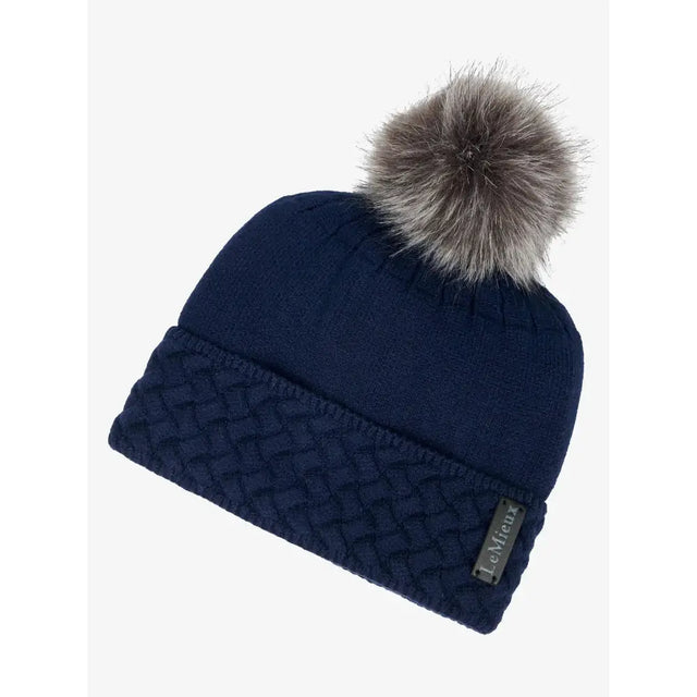 LeMieux Lola Beanie Navy Headwear & Neckwear Barnstaple Equestrian Supplies