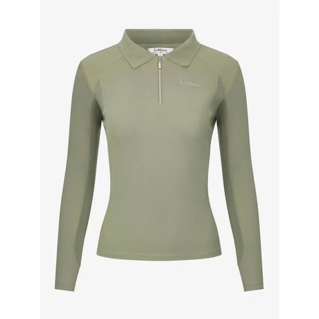 Lemieux Long Sleeve Sport Polo Shirt Fern 6 Polo Shirts & T Shirts Barnstaple Equestrian Supplies