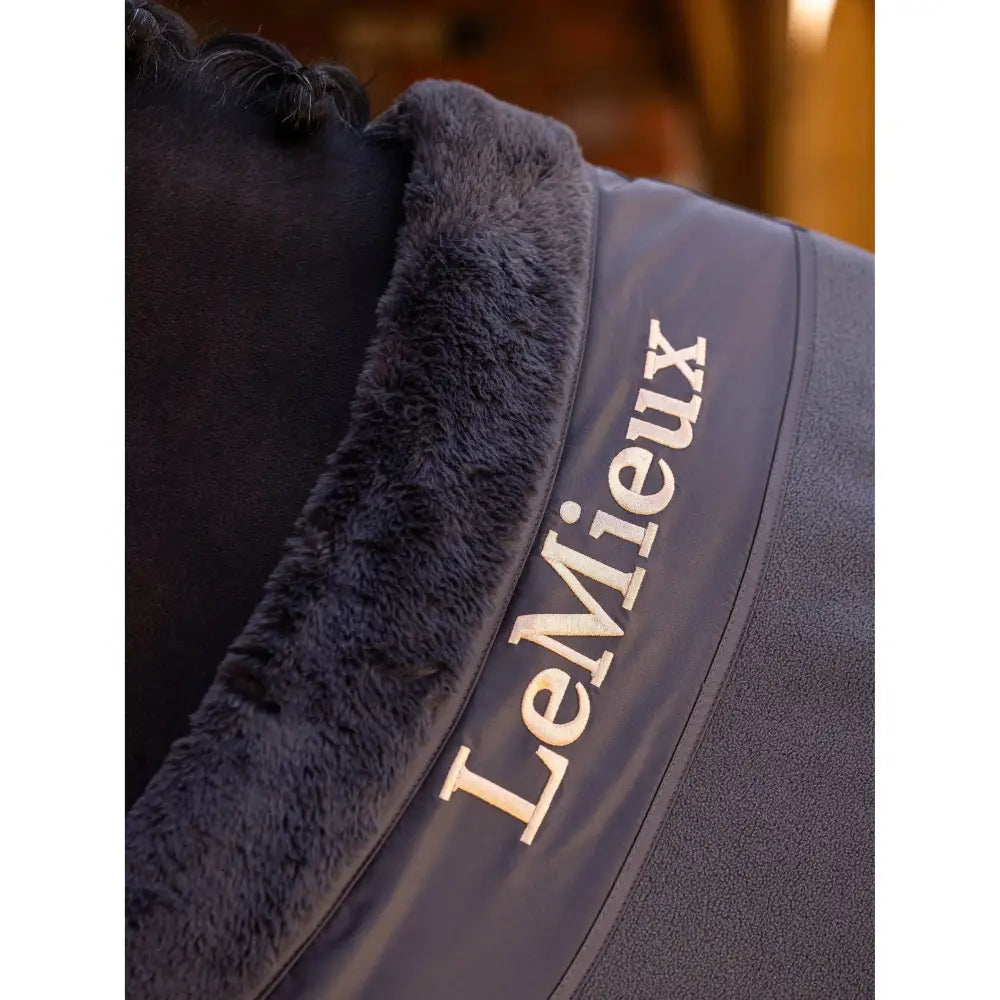 LeMieux Luxe Fleece Rug Graphite 5'6 Fleece Rugs Barnstaple Equestrian Supplies