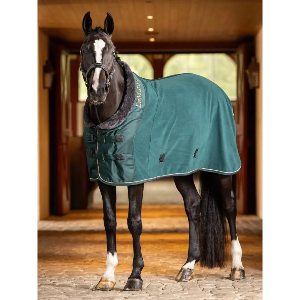 LeMieux Luxe Fleece Rug Spruce Spruce 5'6 Fleece Rugs Barnstaple Equestrian Supplies