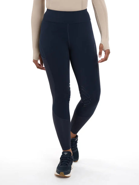 Lemieux Lydia Mesh Leggings Navy Navy UK 6 Riding Tights