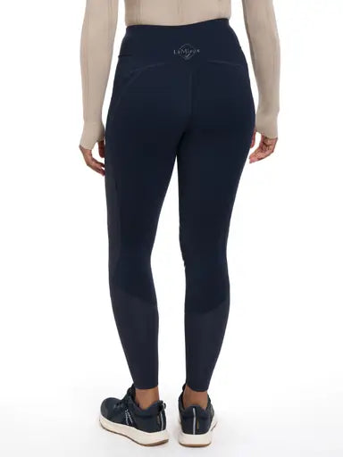 Lemieux Lydia Mesh Leggings Navy Navy UK 6 Riding Tights