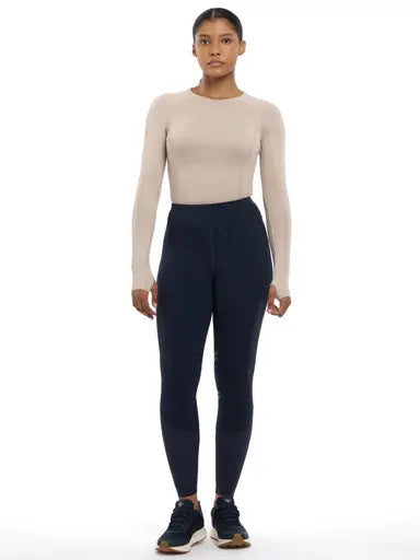 Lemieux Lydia Mesh Leggings Navy Navy UK 6 Riding Tights