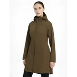 Olive green lemieux maisie lightweight hooded trench coat with sleek zippers lightweight riding jacket alpine