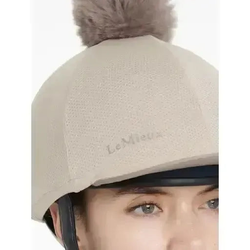 Lemieux Maria Mesh Hat Silk Almond Almond Hat Silks