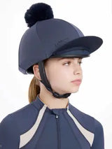 Lemieux Maria Mesh Hat Silk Dusk Blue Dusk Blue Hat Silks