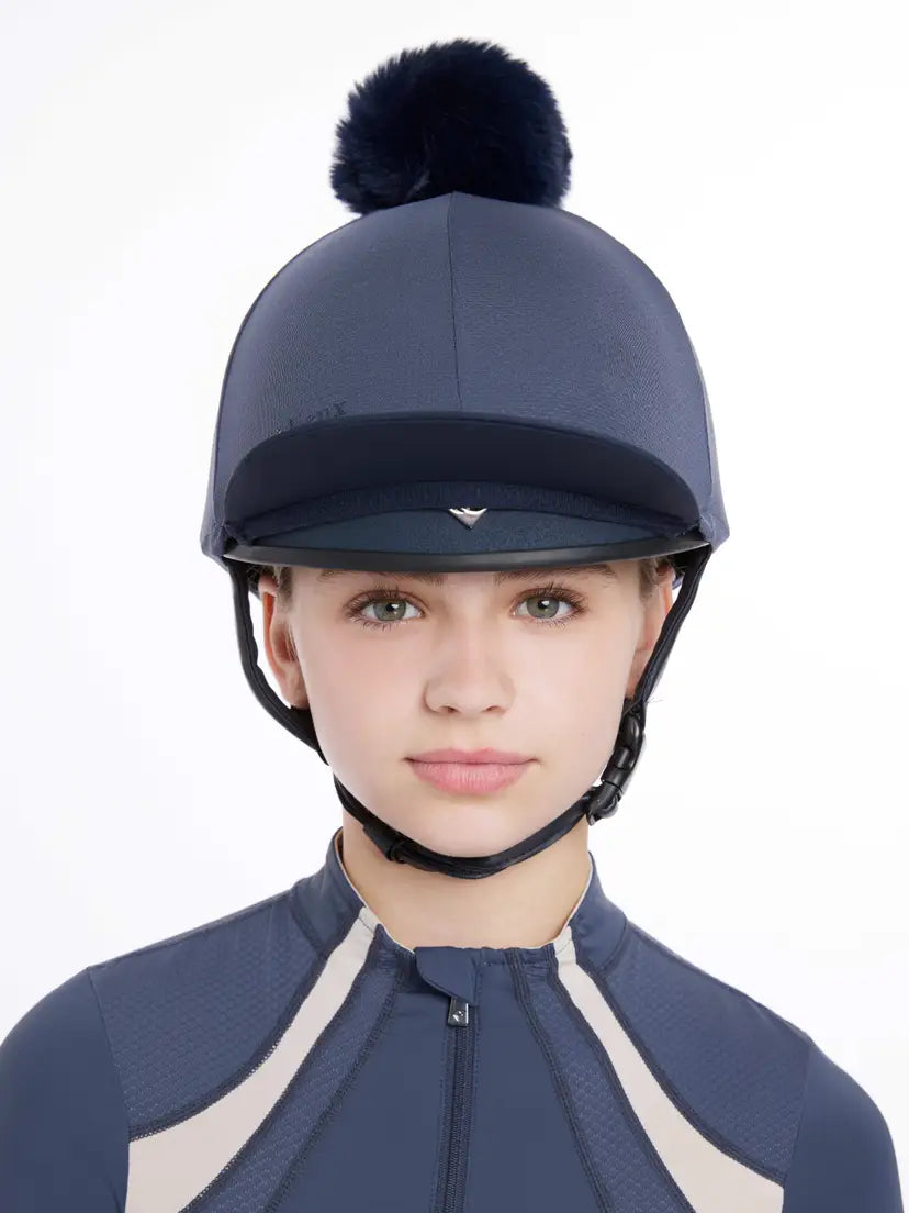 Lemieux Maria Mesh Hat Silk Dusk Blue Dusk Blue Hat Silks