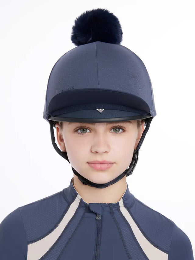 Lemieux Maria Mesh Hat Silk Dusk Blue Dusk Blue Hat Silks