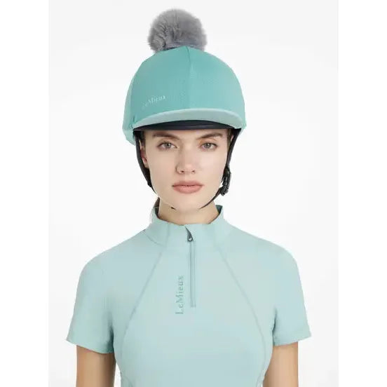 Lemieux Maria Mesh Hat Silk Lagoon Lagoon Hat Silks