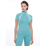 Lemieux Maria Mesh Short Sleeve Baselayer Lagoon Lagoon UK 6 Base Layers