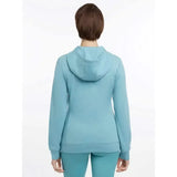 A lemieux martha hoodie lagoon light blue long-sleeved hooded sweatshirt with matching pants for casual wear