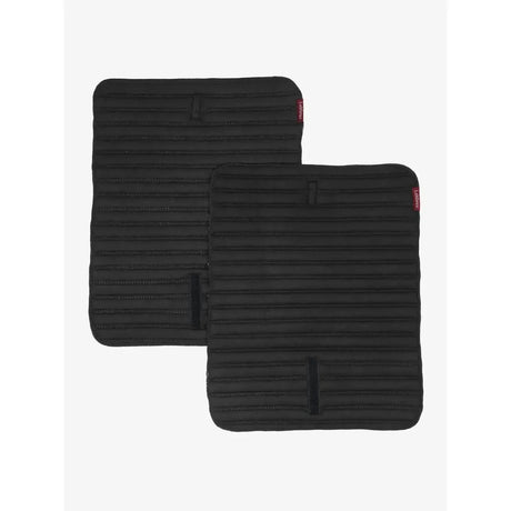 LeMieux Memory Foam Bandage Pads Black Small Black Leg Wraps