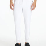 White slim-fit lemieux mens classique breeches with subtle side pockets perfect for equestrian and horses use