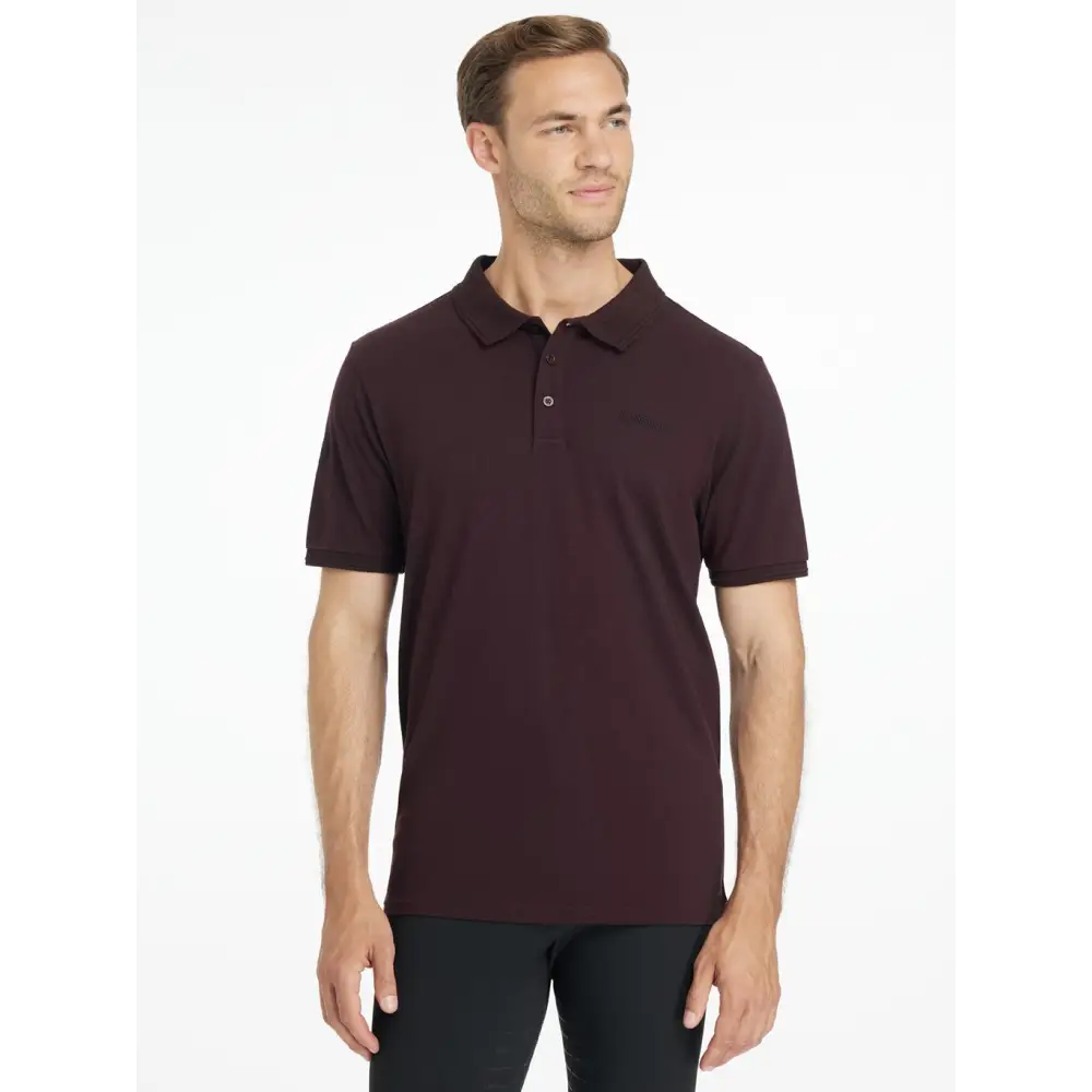 Lemieux Mens Classique Polo Shirt Damson Damson X-Small polo