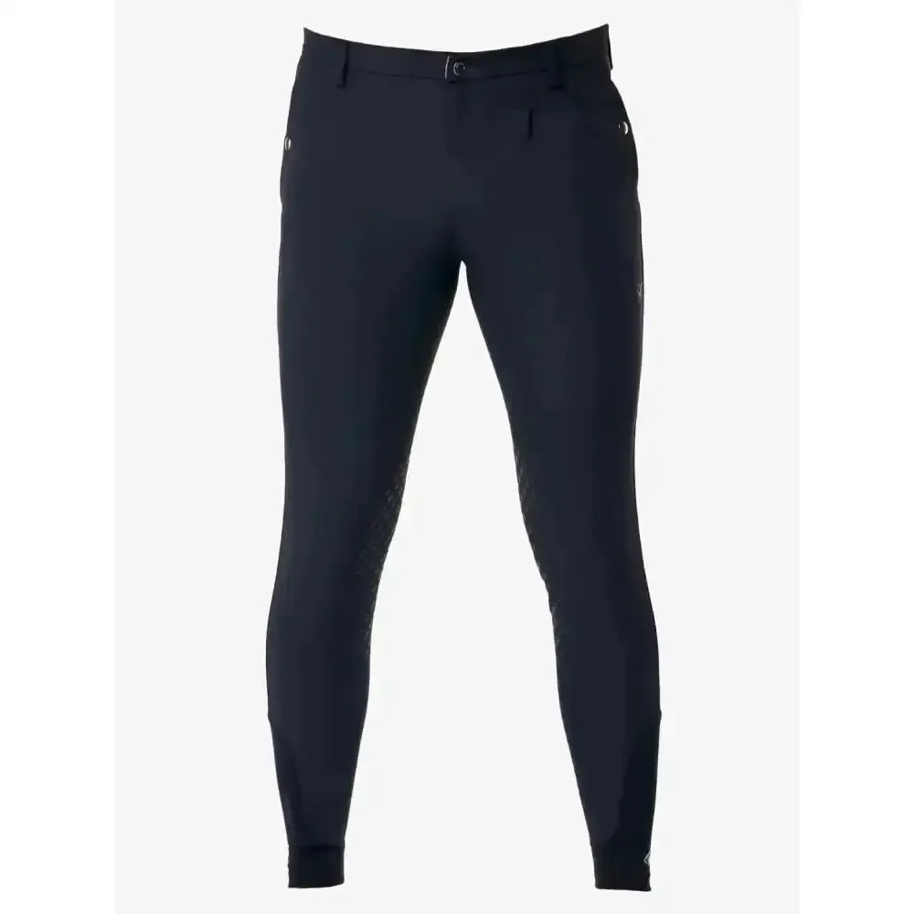 LeMieux Mens Elite Classic Pleated Breech Navy 28" Navy Breeches