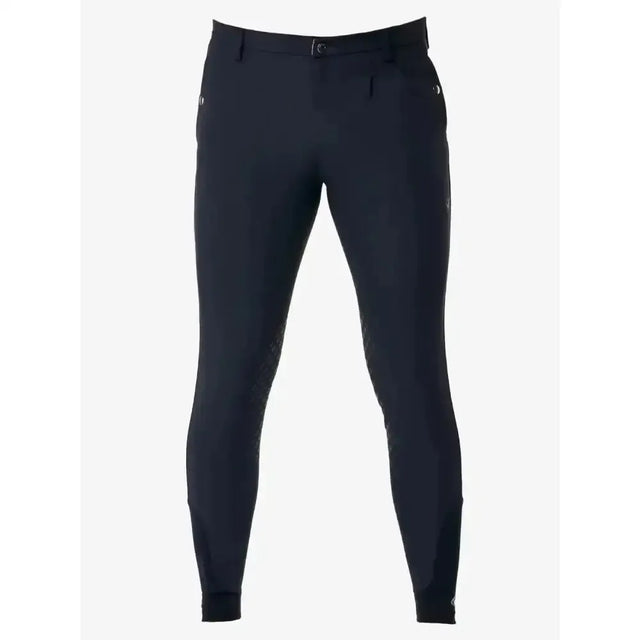 LeMieux Mens Elite Classic Pleated Breech Navy 28" Navy Breeches