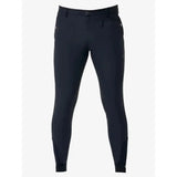 Black lemieux mens elite classic pleated breech with sleek fit and subtle side branding perfect for riding